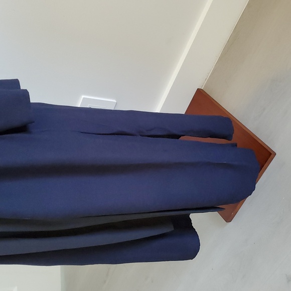 Zara Navy Long Sleeve Dress - Picture 5 of 9